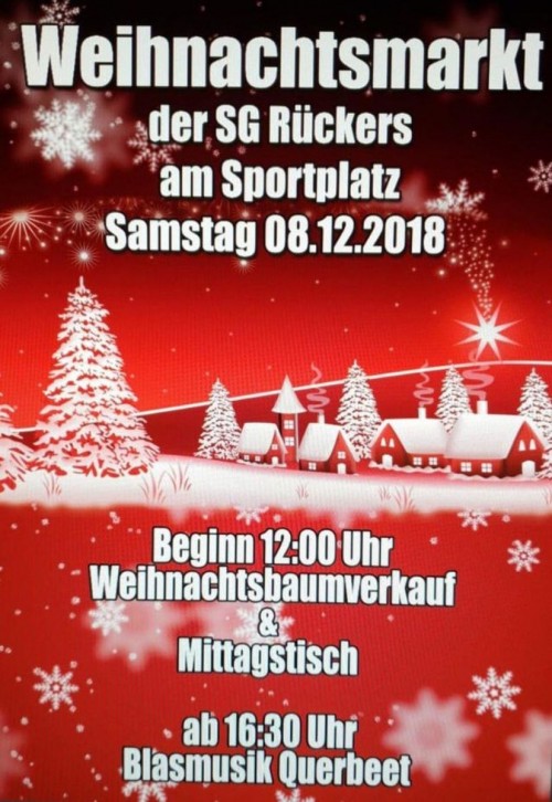 Weihnachtsmarkt  am 08.12.2018