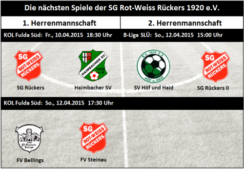 Vorschau: Doppelspieltag für die 1. Herrenmannschaft